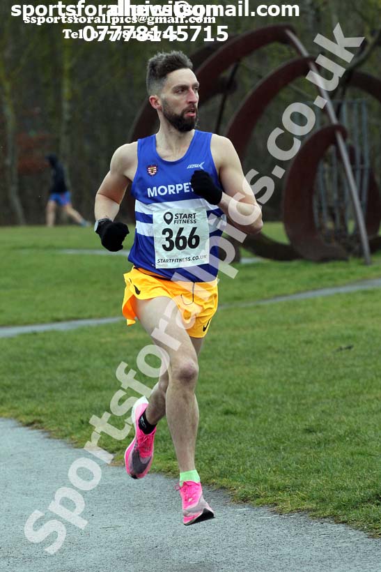 Senior mens NECAA Road Relays Champs., Hetton Lyons Oark, Hetton-le-Hole. Photo: David T. Hewitson/Sports for All Pics